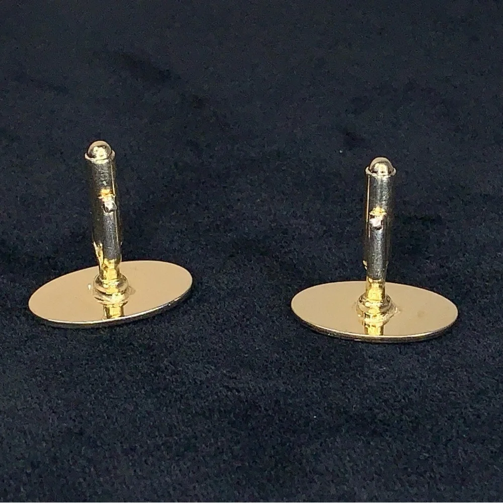 Vintage Anson Shriners Gold Tone Cufflinks Gift Collectible Masonic
